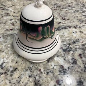 Handpainted New West Pottery Phoenix Arizona desert theme bell chime